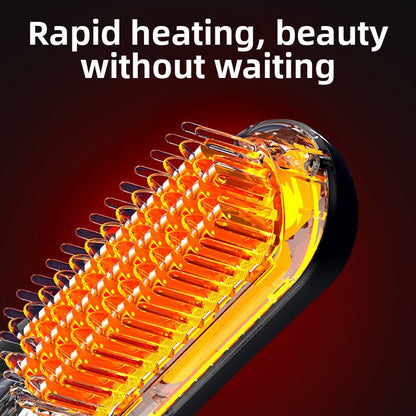 Wireless Hair Straightener Comb with Negative Ion Technology
