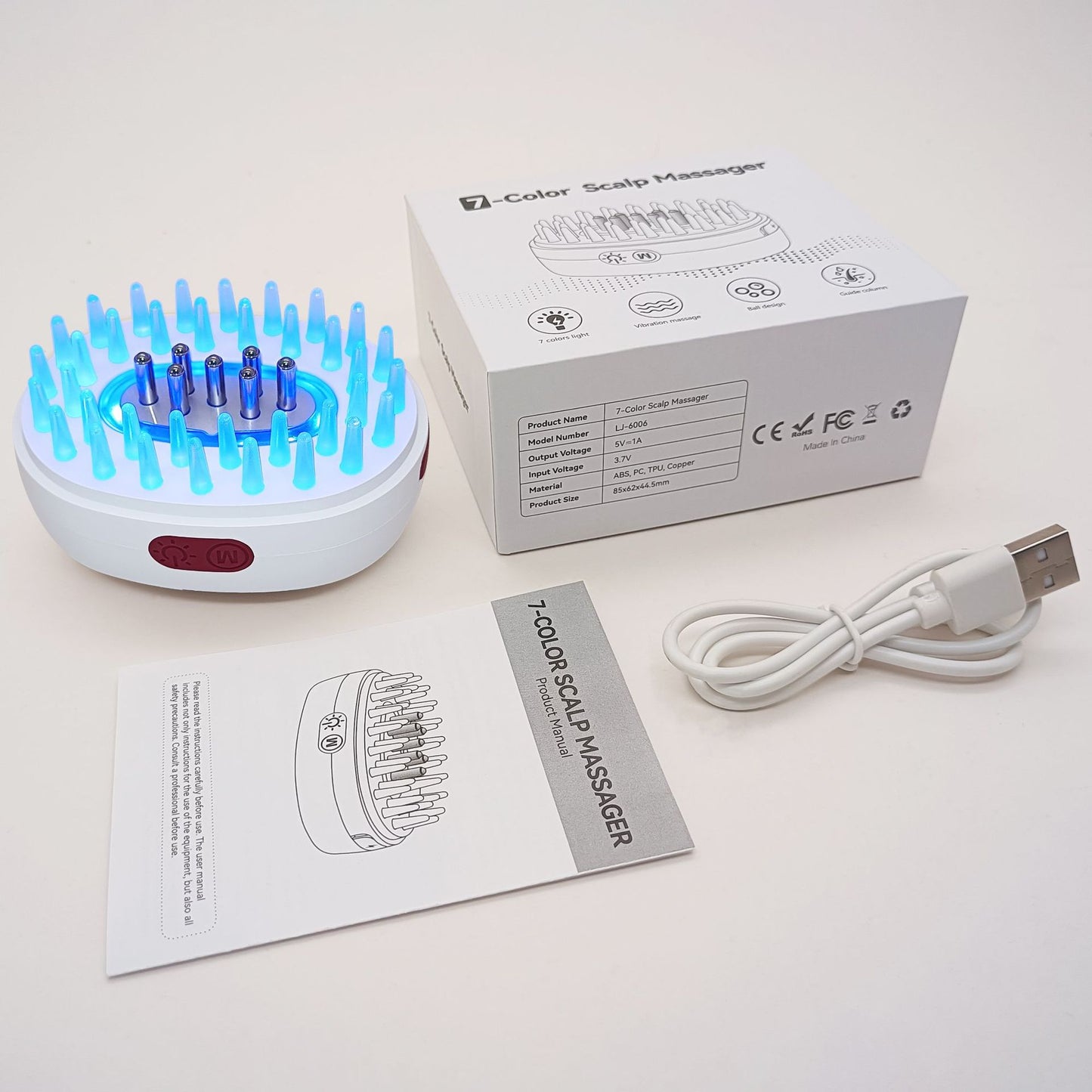 Wireless hair straightener