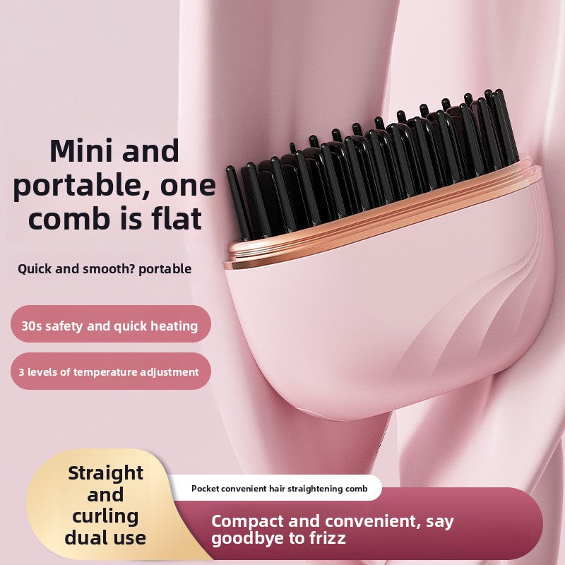 Wireless Hair Straightener with Ceramic Plates