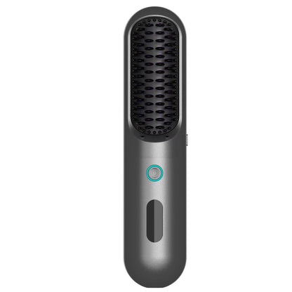 Wireless Hair Straightening and Curling Brush