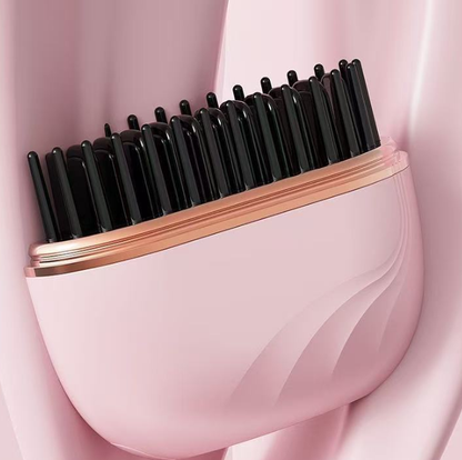 Wireless Hair Straightening Comb with Ceramic Heating