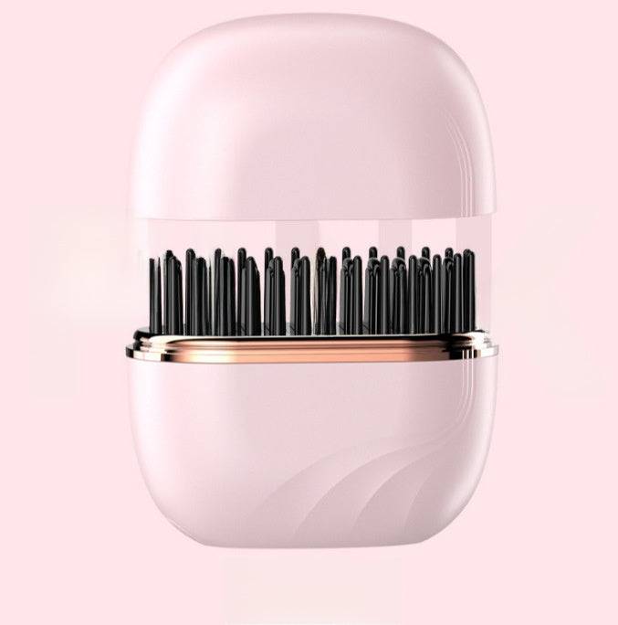 Wireless Hair Straightening Comb with Temperature Control