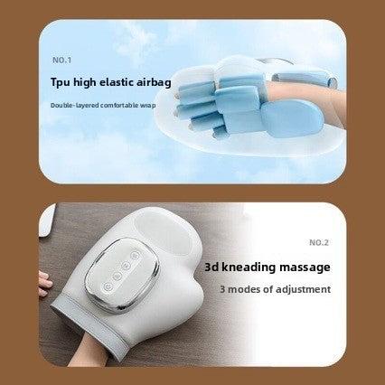 Wireless Hand Massager with Heat and Air Pressure