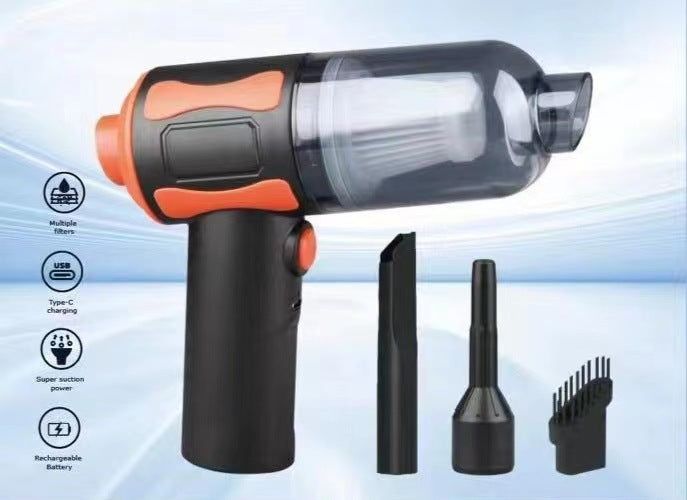Wireless Handheld Car Vacuum Cleaner with Blower Function