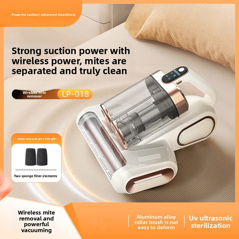 Wireless Handheld Ultrasonic UV Mite Cleaner