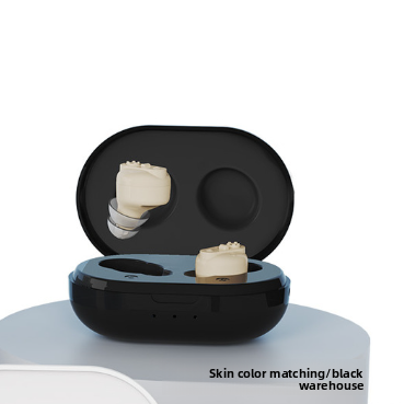 Wireless Hearing Aid with Magnetic Charging