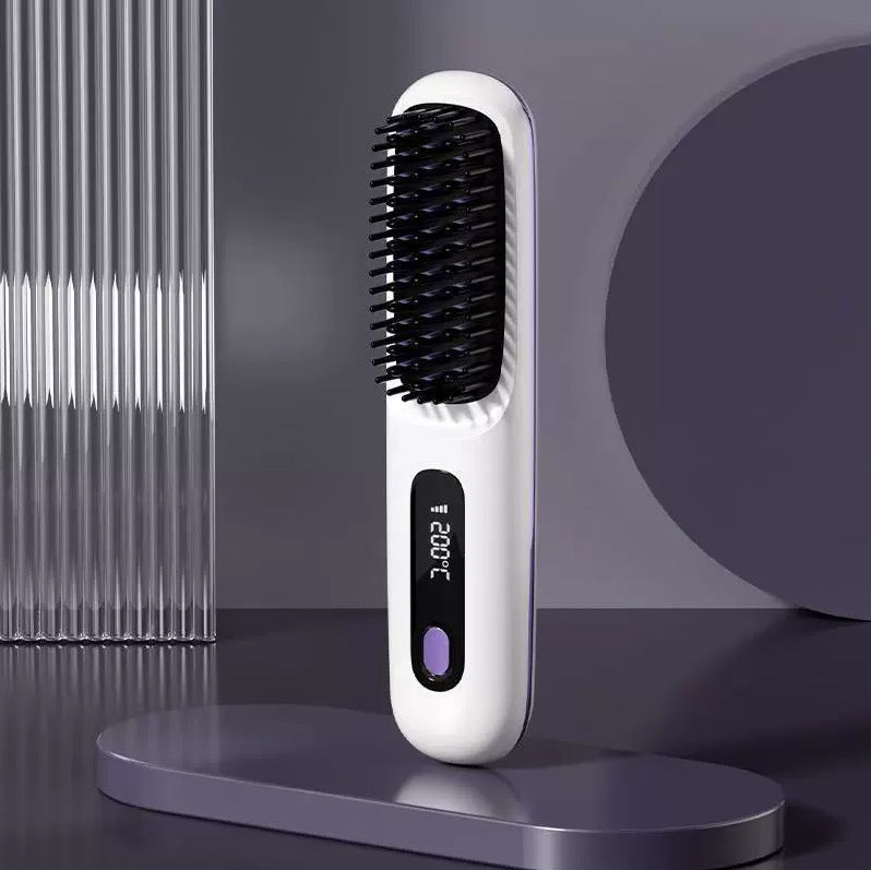 Wireless Ionic Hair Straightener Comb