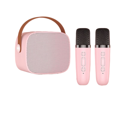 Wireless Karaoke Speaker with Microphone and Sound Effects