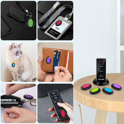 Wireless Key Finder with One Transmitter and Four Receivers
