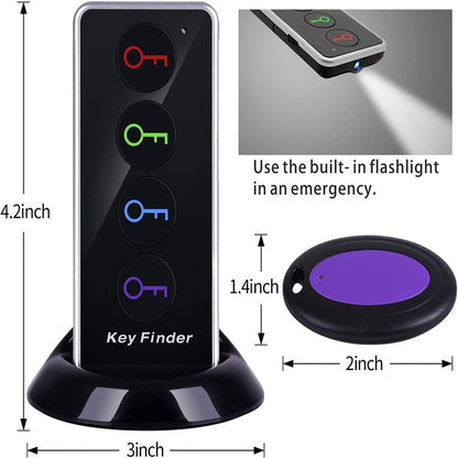 Wireless Key Finder with One Transmitter and Four Receivers
