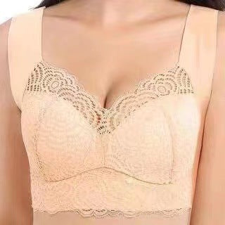 Wireless Lace Push-Up Bra