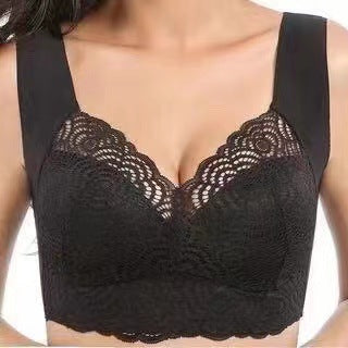 Wireless Lace Push-Up Bra