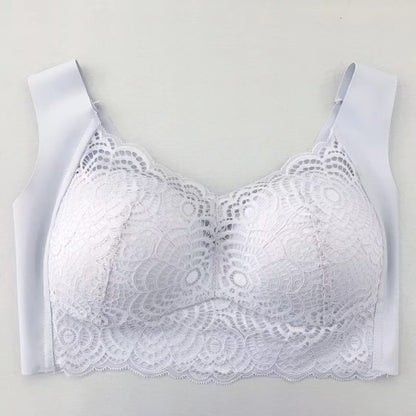 Wireless Lace Push-Up Bra
