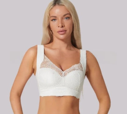 Wireless Lace Push-Up Bra