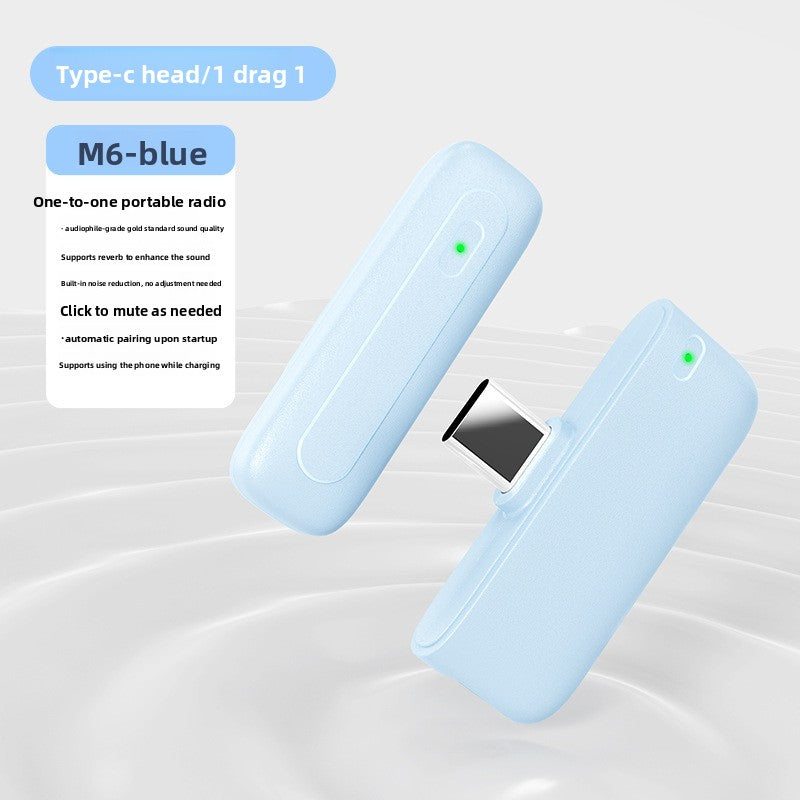 Wireless lapel microphone