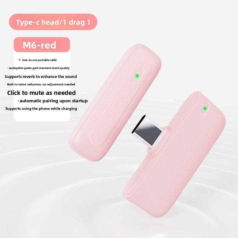 Wireless lapel microphone