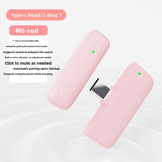 Wireless lapel microphone