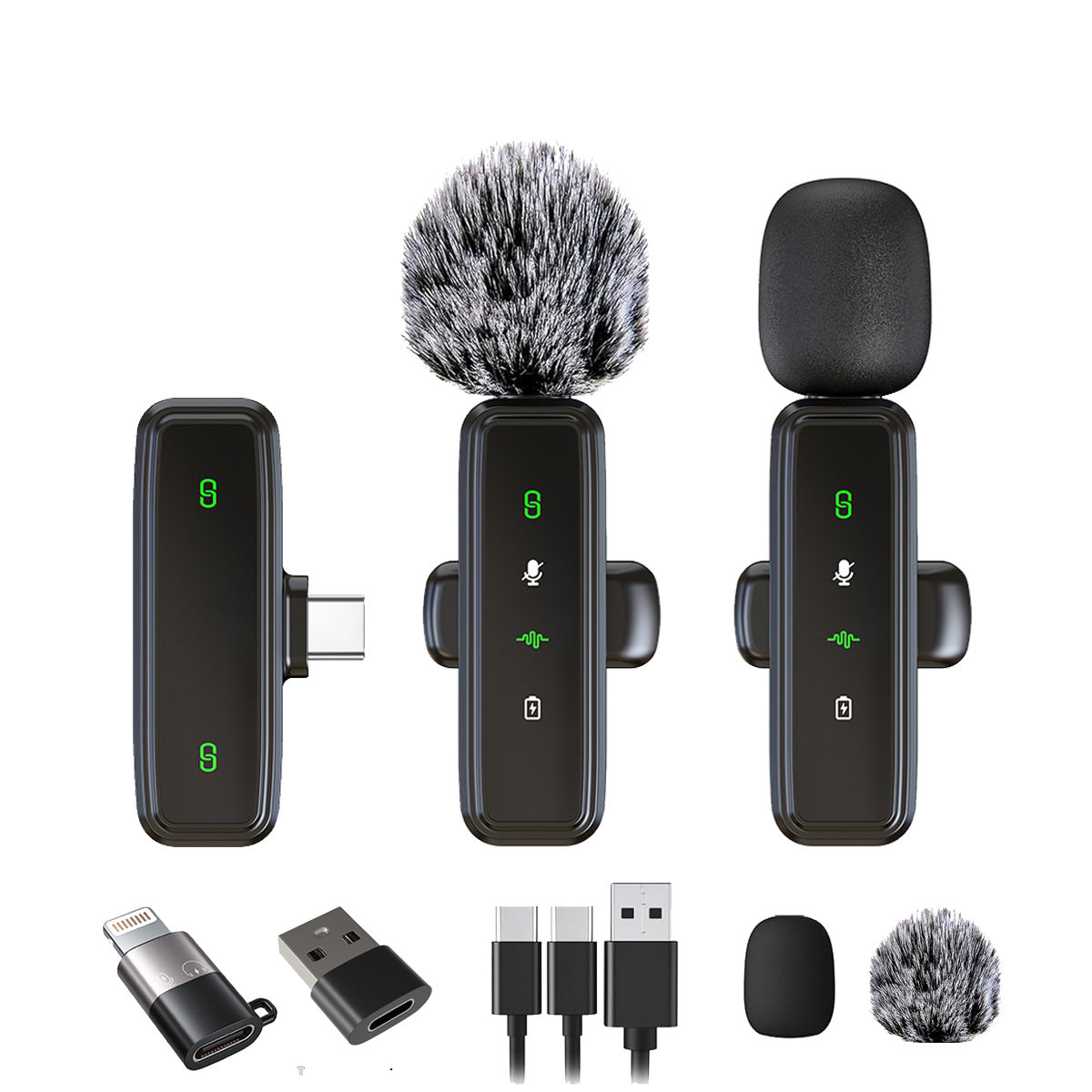 Wireless Lapel Microphone Recording Microphone