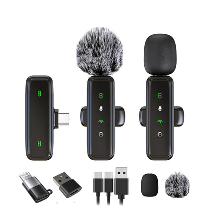 Wireless Lapel Microphone Recording Microphone