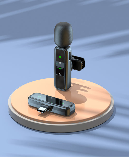 Wireless Lapel Microphone Recording Microphone