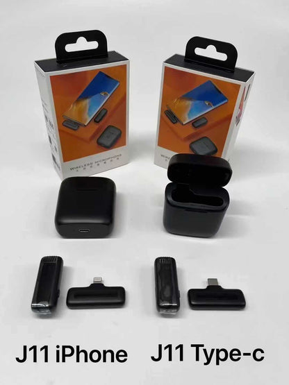 Wireless lapel microphone