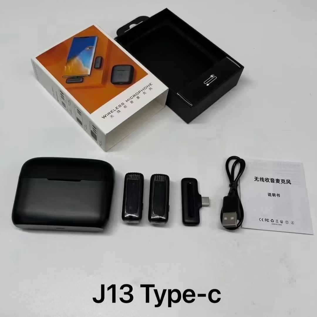 Wireless lapel microphone