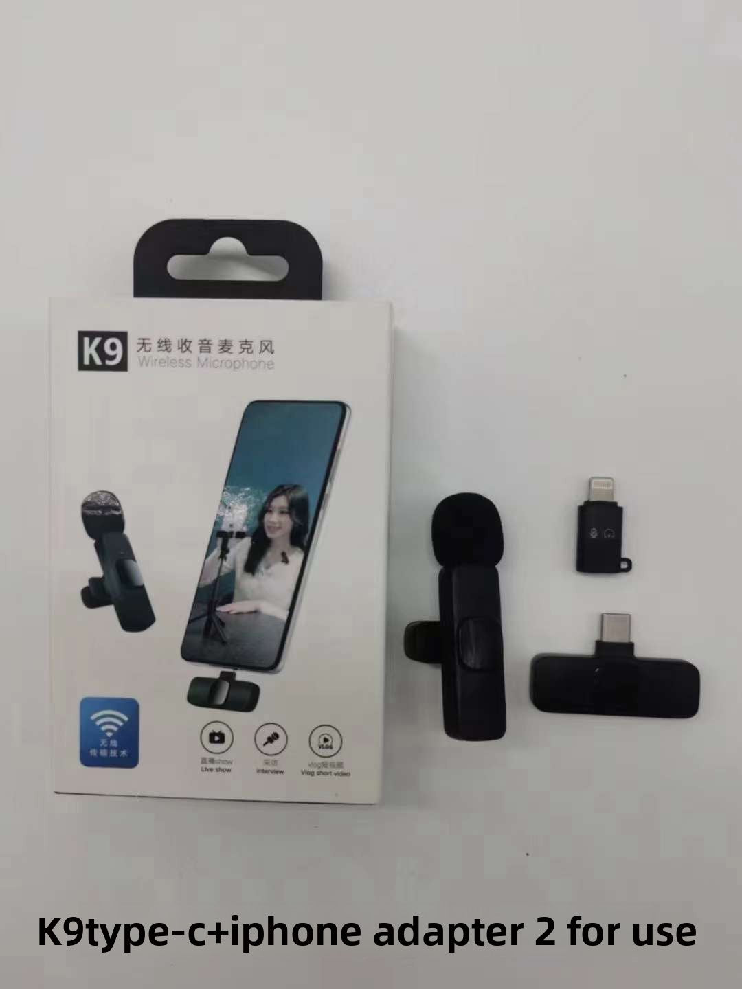 Wireless lapel microphone