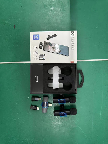 Wireless lapel microphone