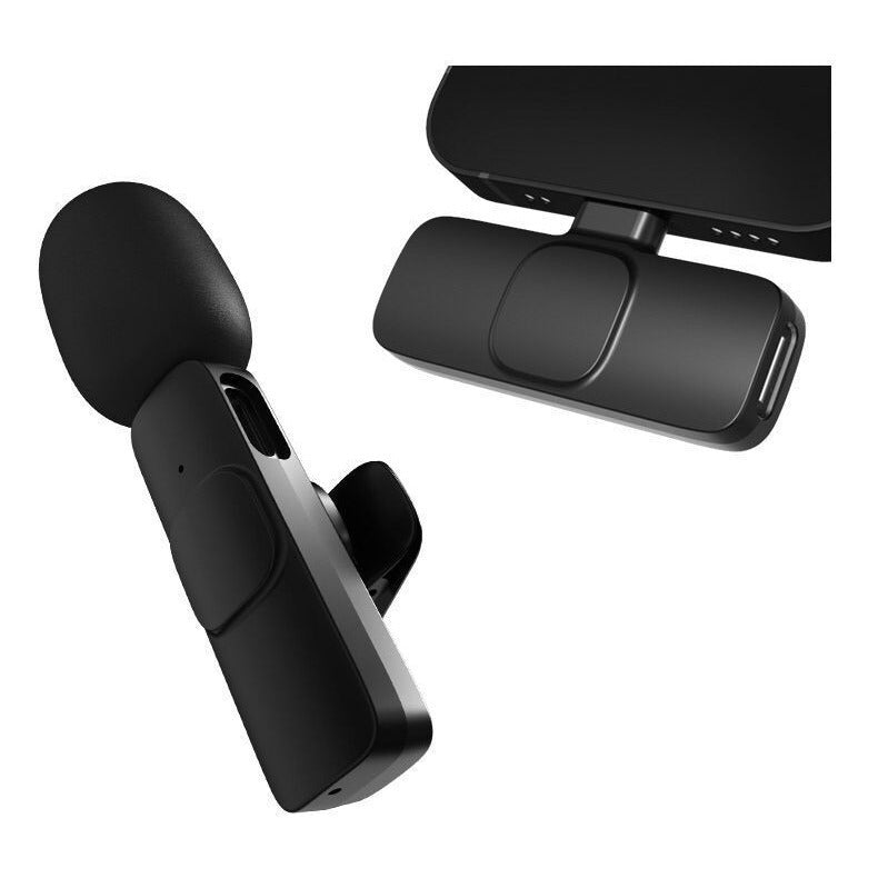 Wireless lapel microphone