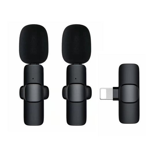 Wireless lapel microphone