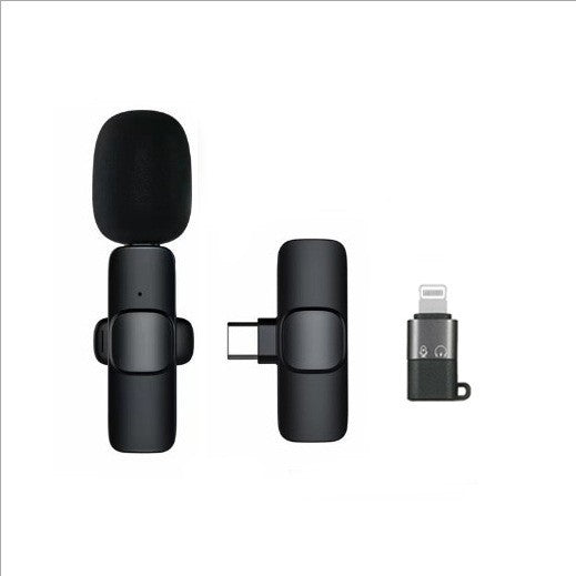 Wireless lapel microphone