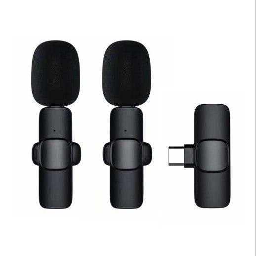 Wireless lapel microphone