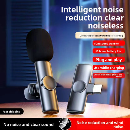 Wireless Lavalier Microphone for Live Recording