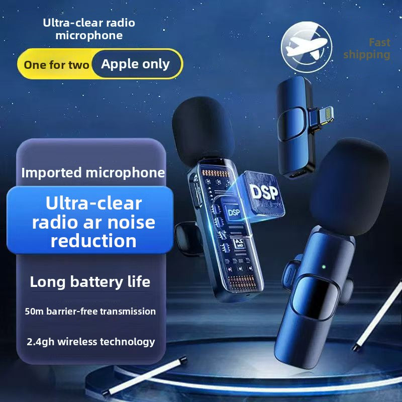 Wireless Lavalier Microphone for Live Recording