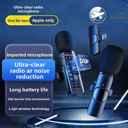Wireless Lavalier Microphone for Live Recording