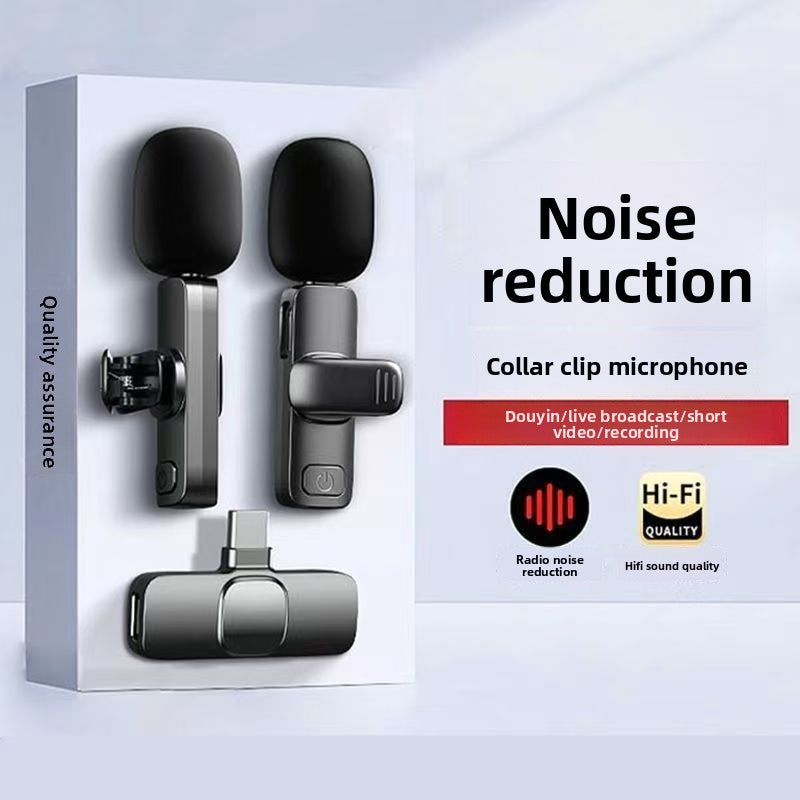 Wireless Lavalier Microphone for Live Recording