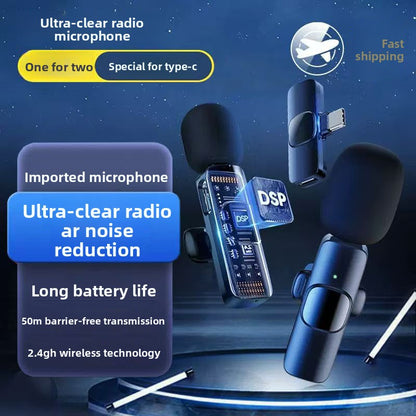 Wireless Lavalier Microphone for Live Recording