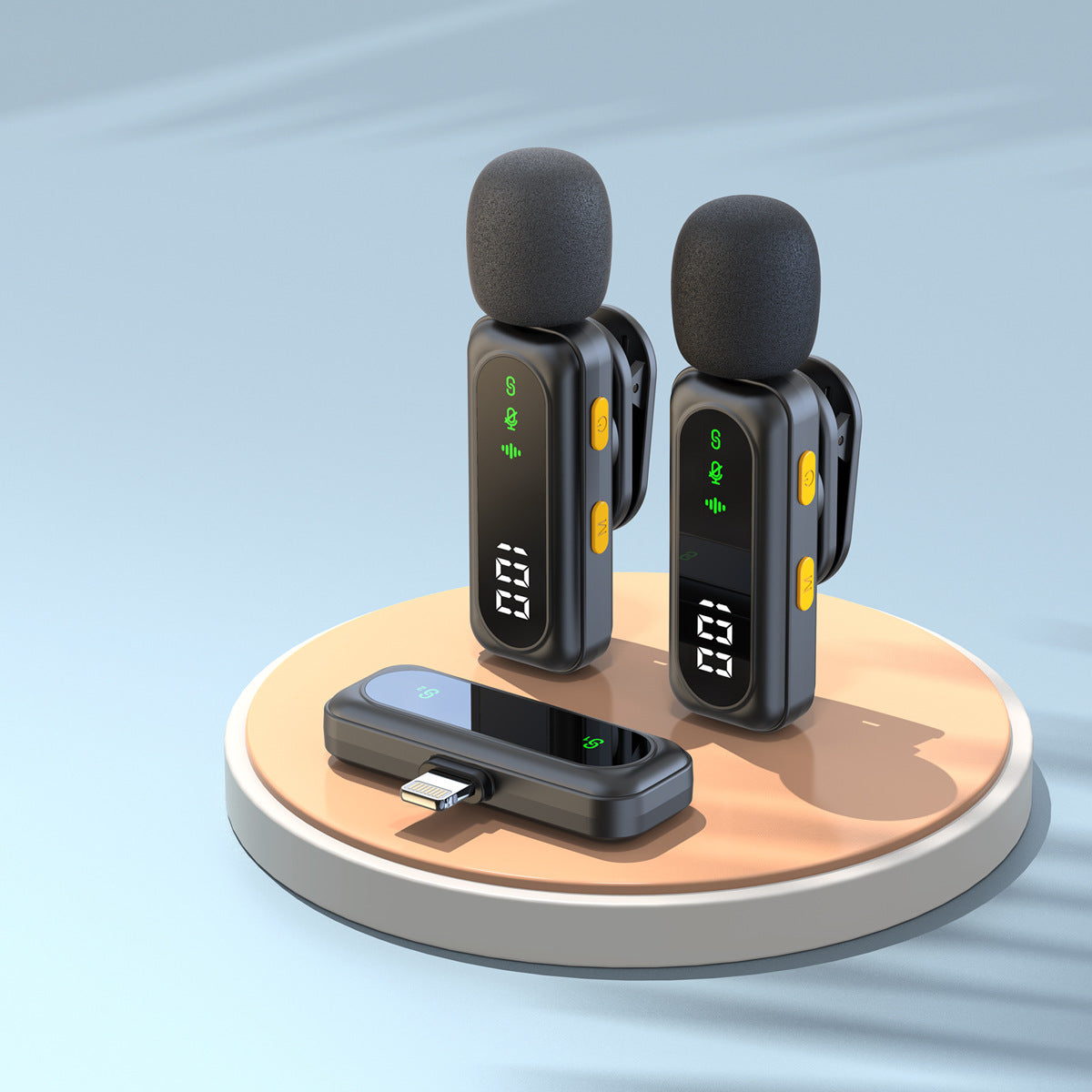 Wireless Lavalier Microphone with Magnetic Mount