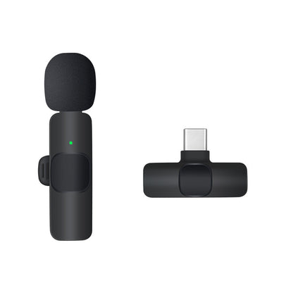 Wireless Lavalier Microphone with Noise Cancellation