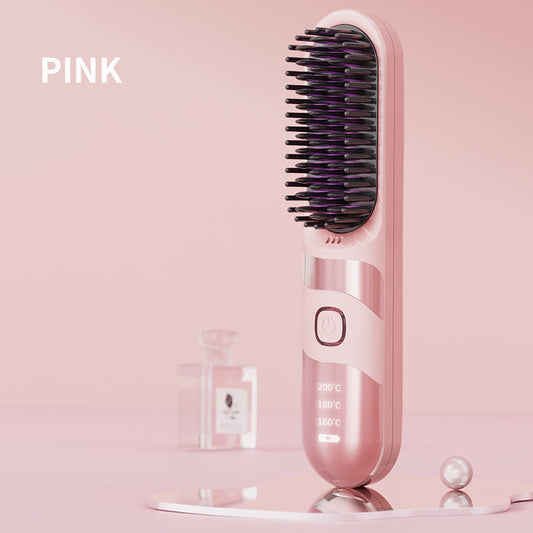Wireless LCD Hair Straightener