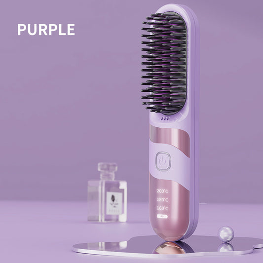 Wireless LCD Hair Straightener
