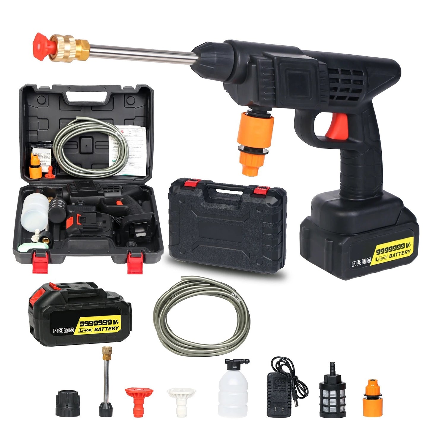 Wireless Lithium Battery High Pressure Water Gun