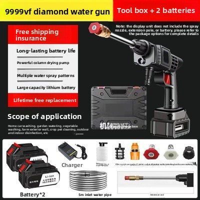 Wireless Lithium Battery High Pressure Water Gun
