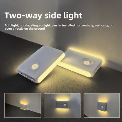 Wireless Magnetic Sensor Night Light with Type-C Charging