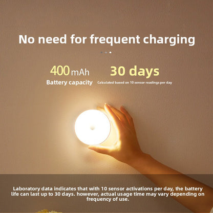 Wireless magnetic smart human body sensor light