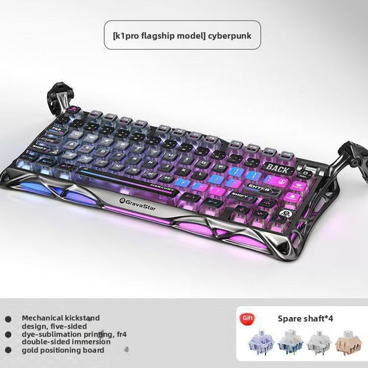 Wireless Mechanical Gaming Keyboard RGB Backlit