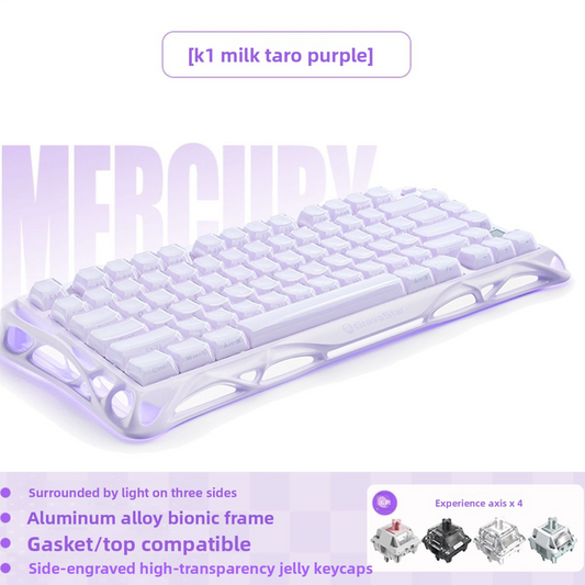 Wireless Mechanical Gaming Keyboard RGB Backlit