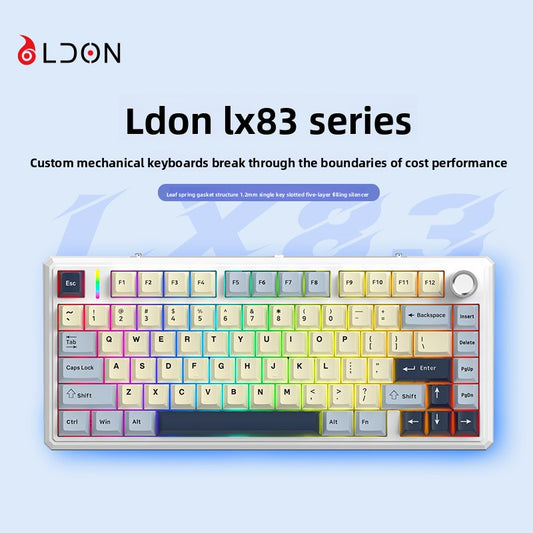 Wireless Mechanical Keyboard and Mouse Set