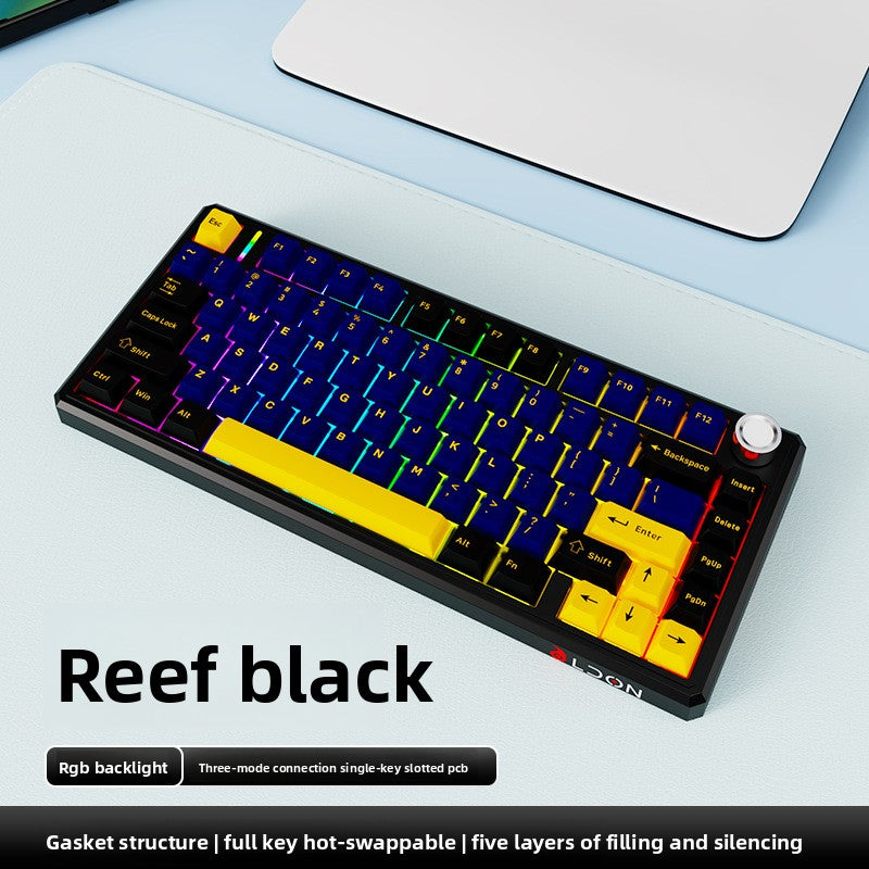 Wireless Mechanical Keyboard and Mouse Set