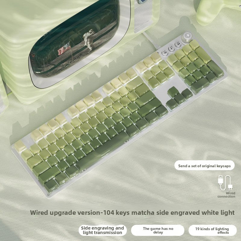 Wireless Mechanical Keyboard for Women